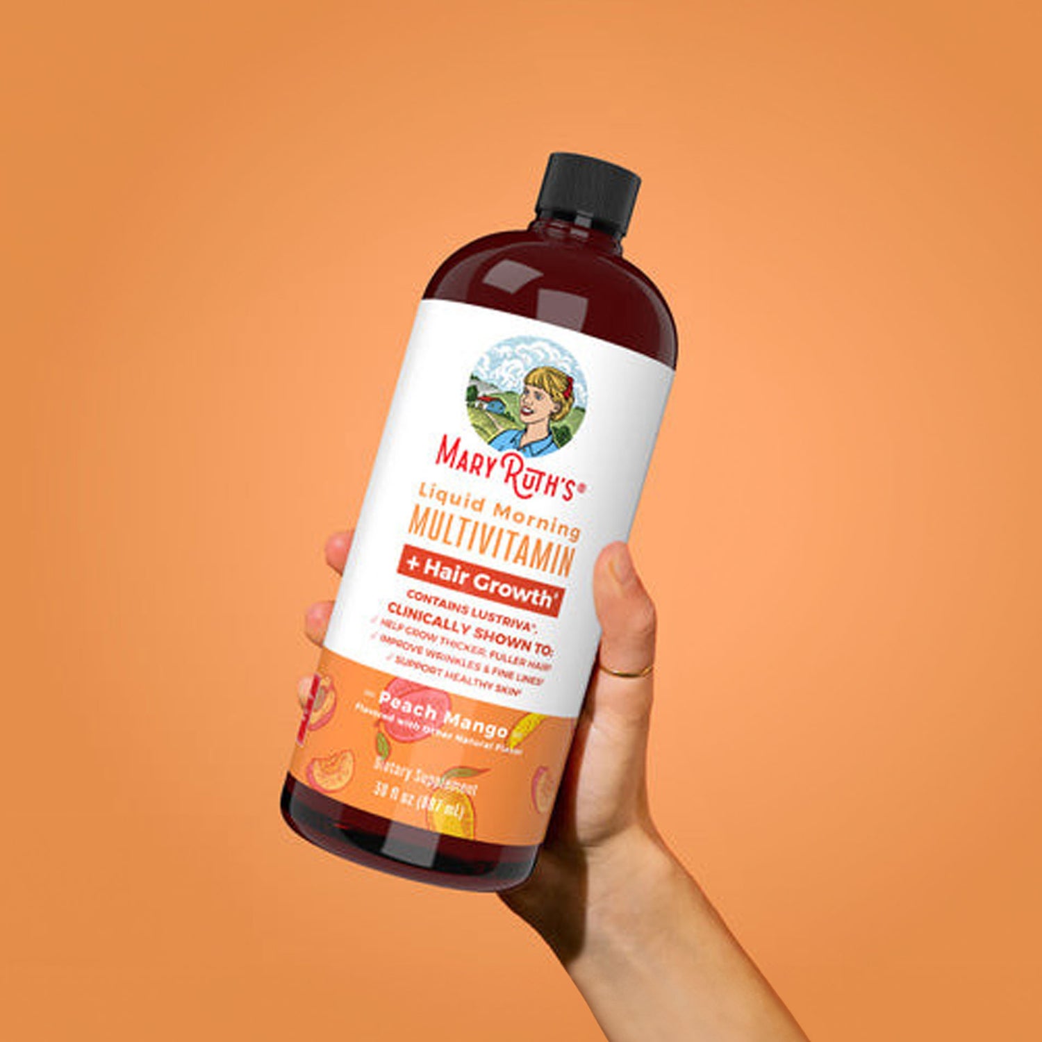 Achieve Radiant Hair with Mary Ruth's Organic Liquid Morning Multivitamin + Hair Growth: Ingredients, Benefits, and Results